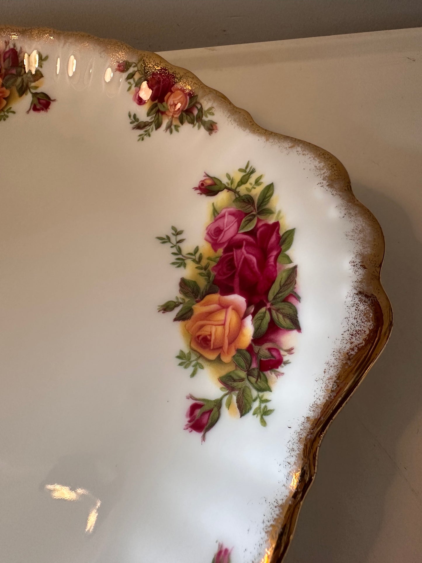 Old Country Roses Royal Albert serveerschaal