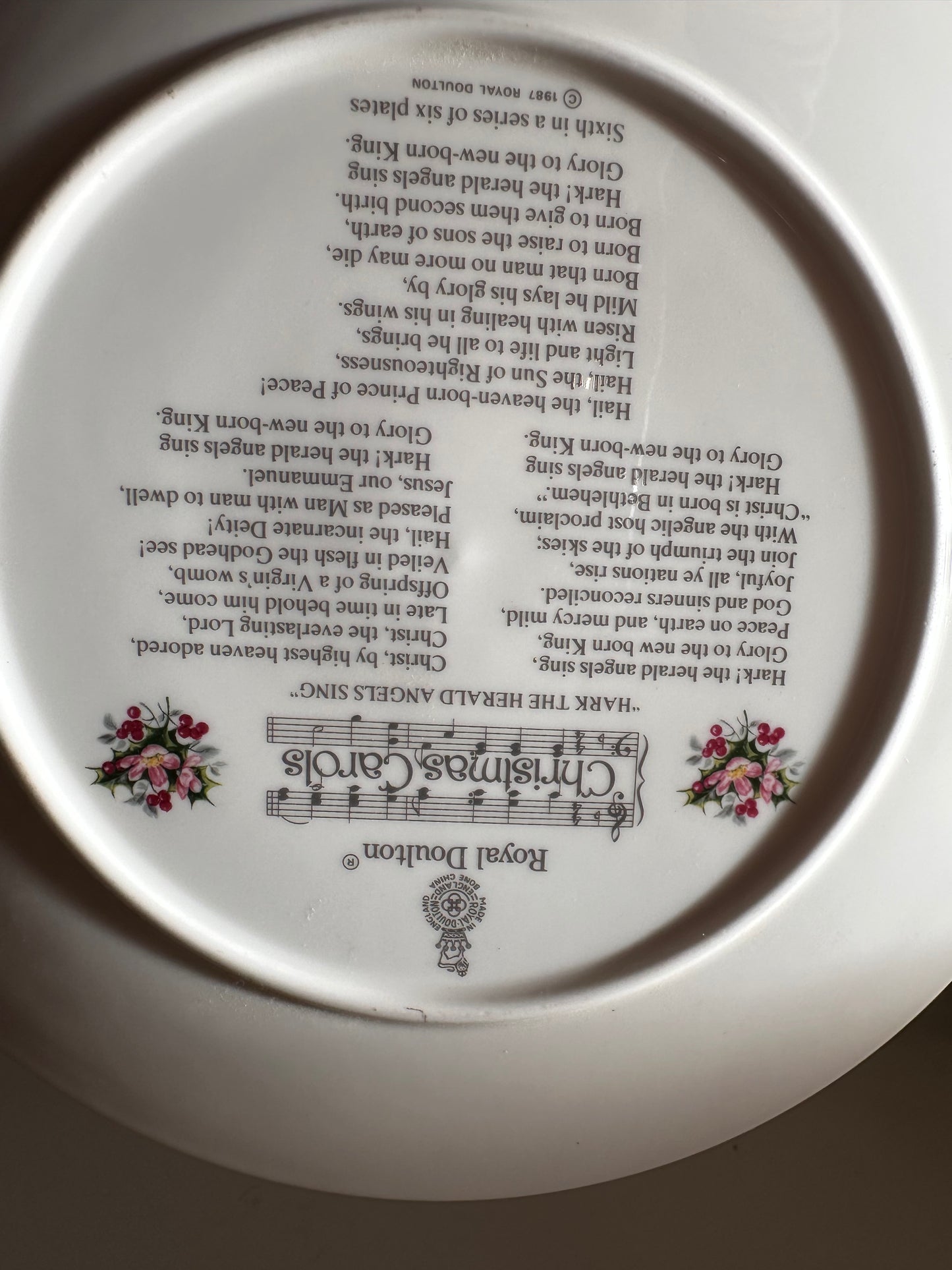 Set Royal Doulton Christmas Plates