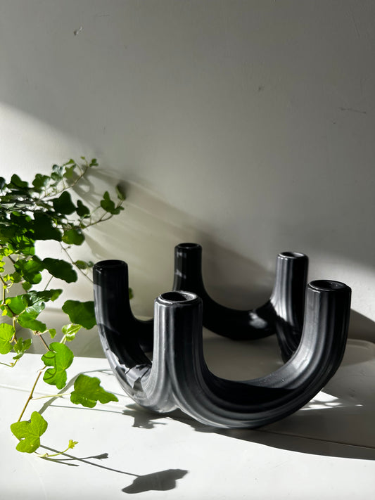 5 armige vintage kandelaar