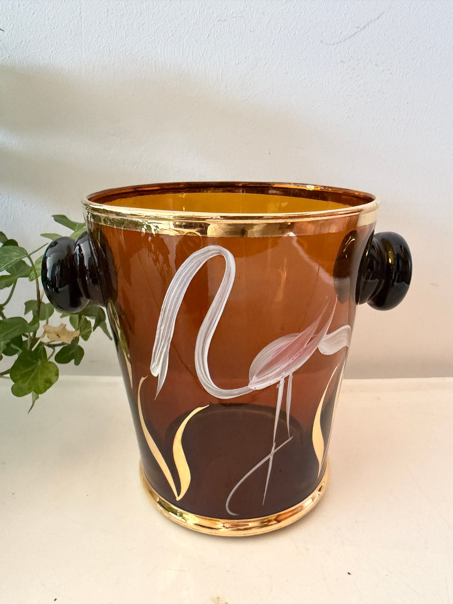 Art Deco glazen IJsemmer