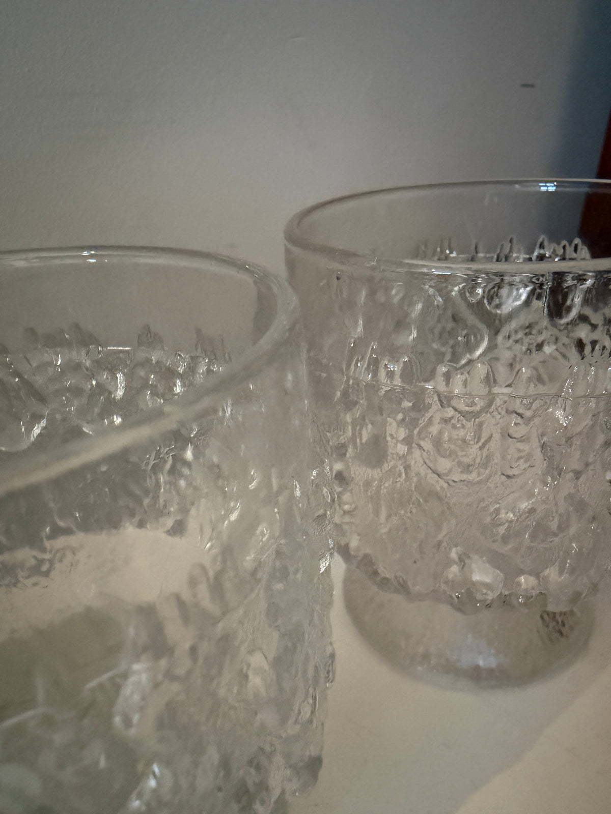 Walther Glass Ice Bark Coupe glazen