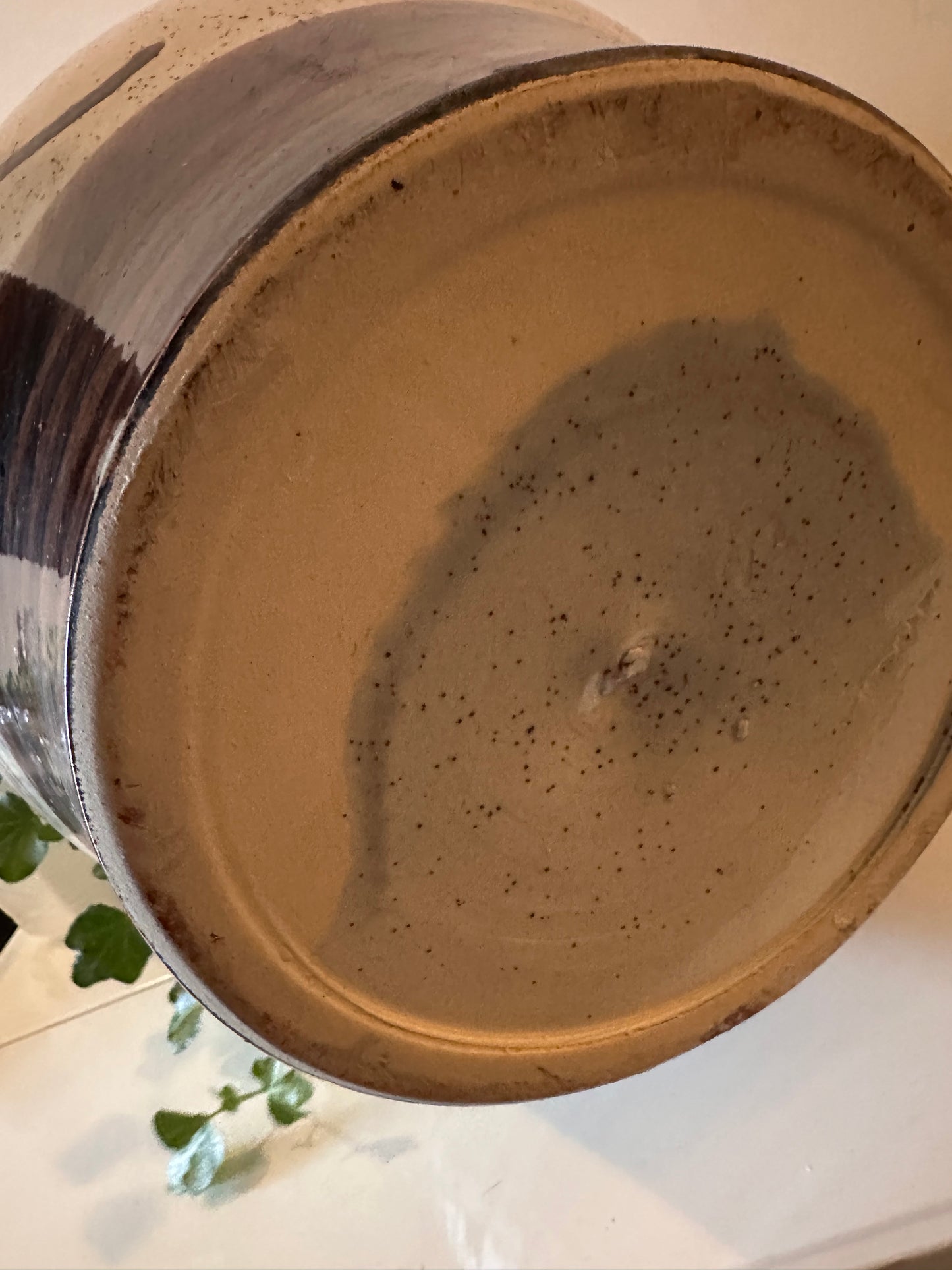 XXL Keramieken vloervaas jaren 70