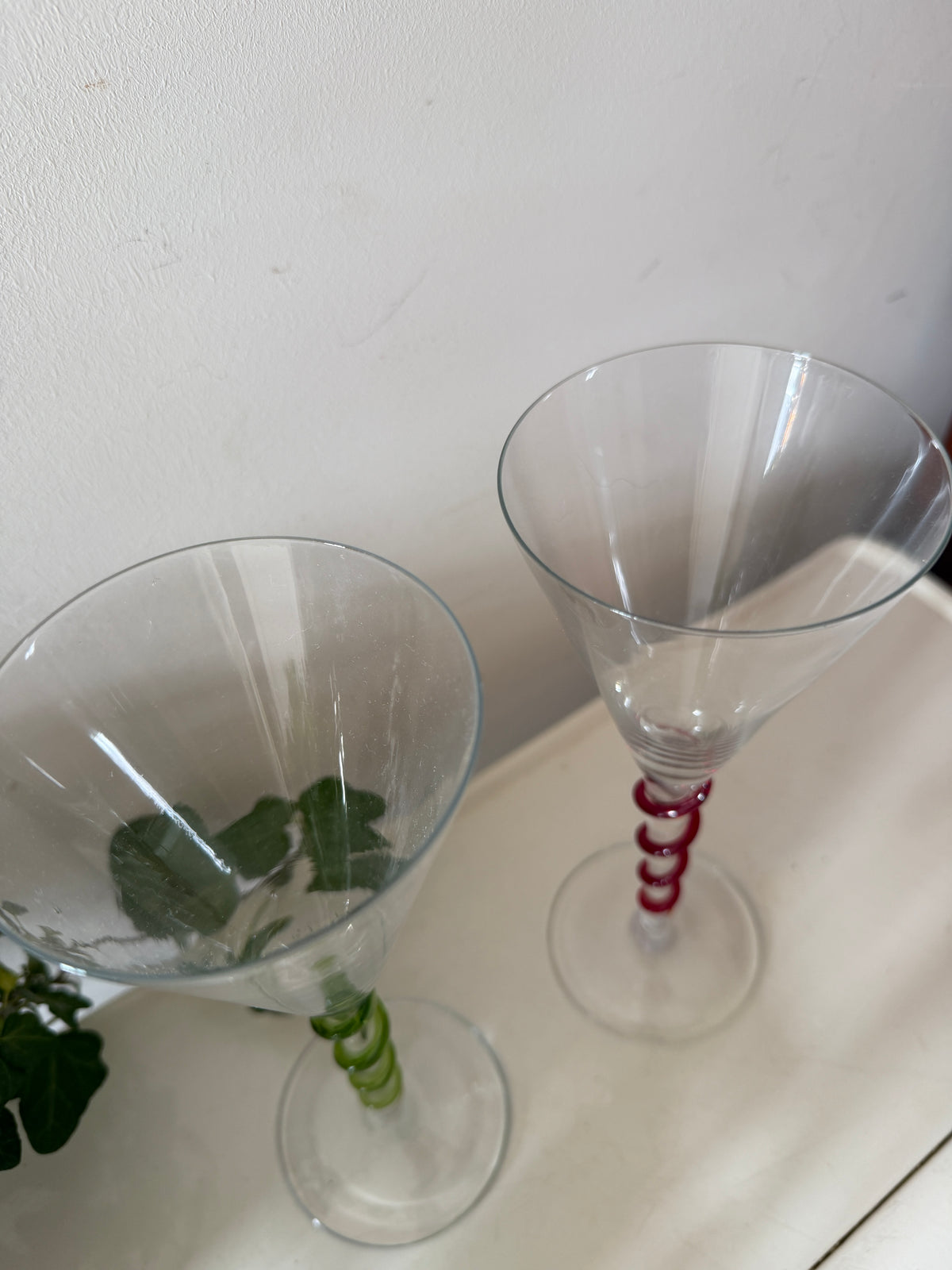 Set van 2 champagne flutes