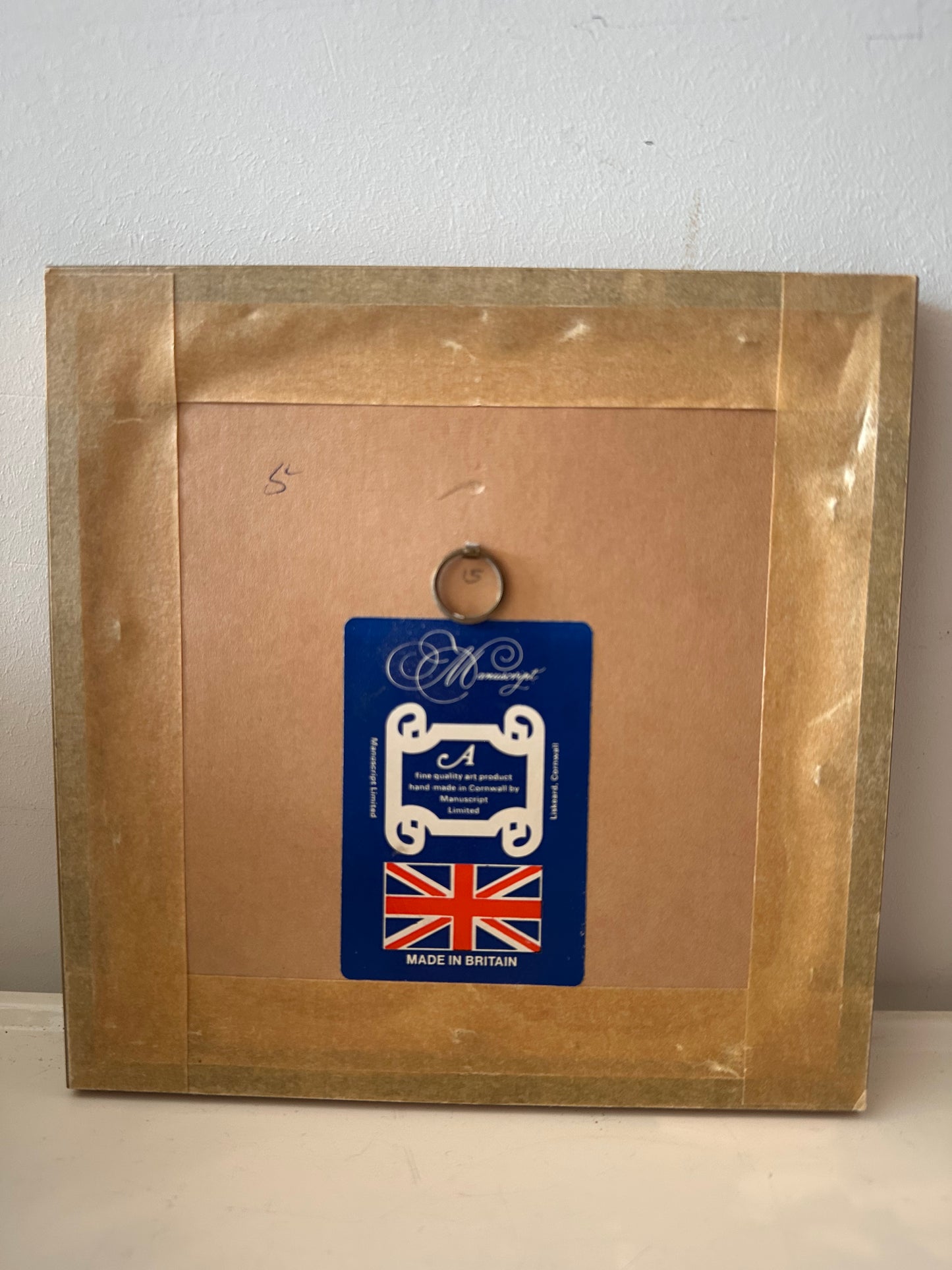 Set van 3 lijstjes met silhouetprint