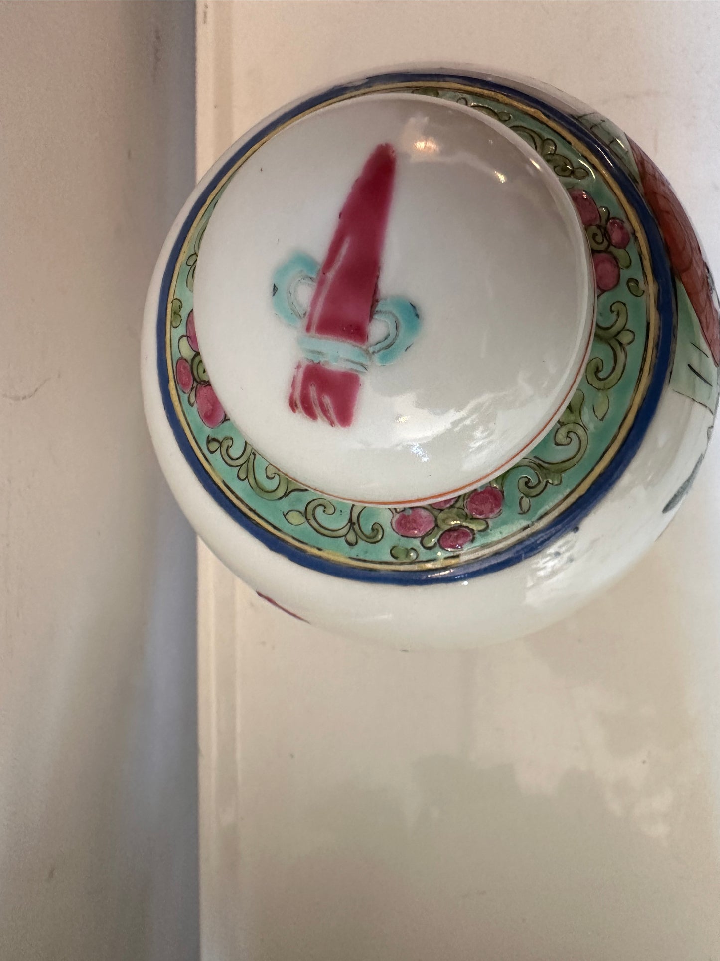 Chinees porseleinen gemberpot