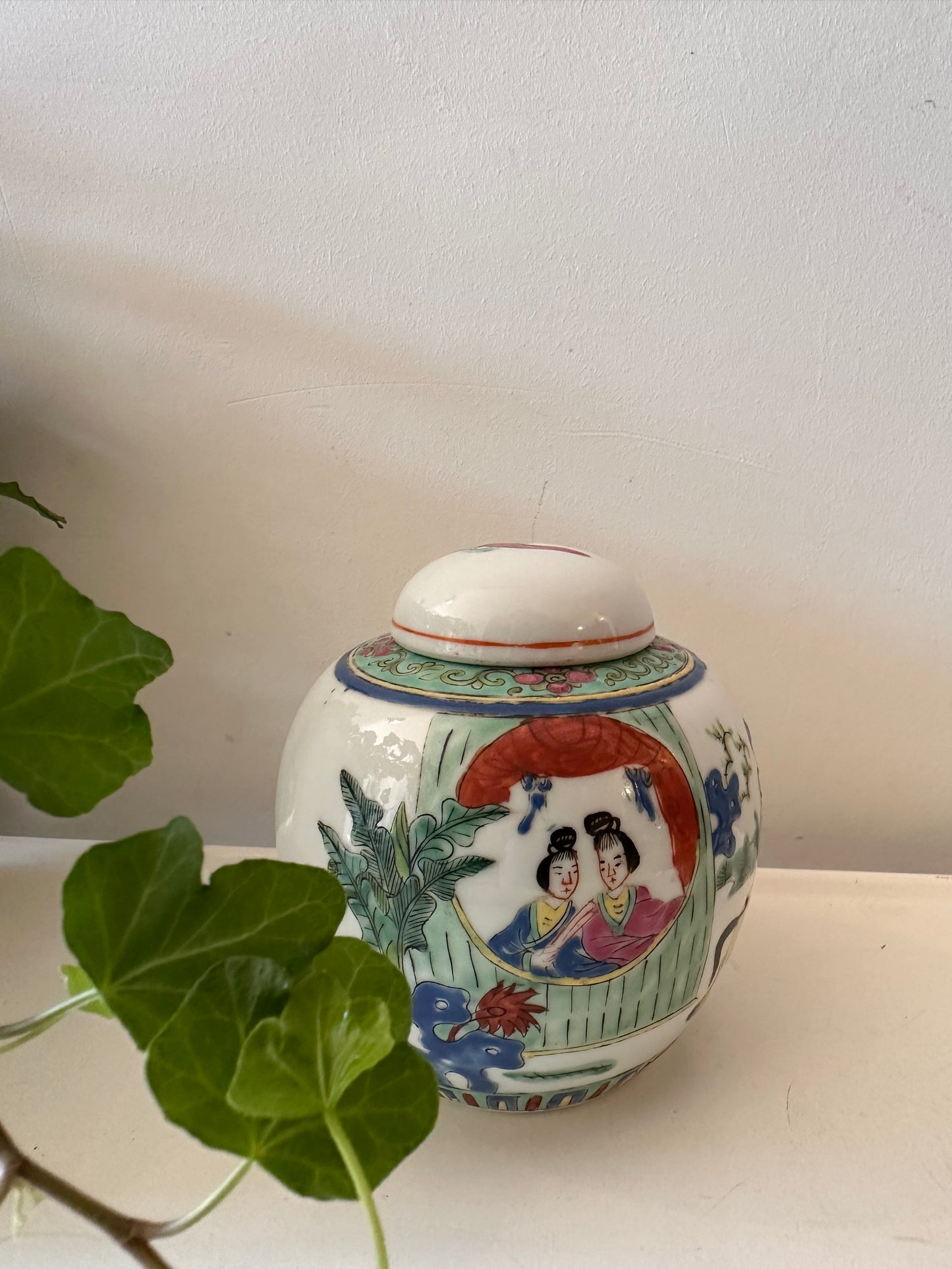 Chinees porseleinen gemberpot