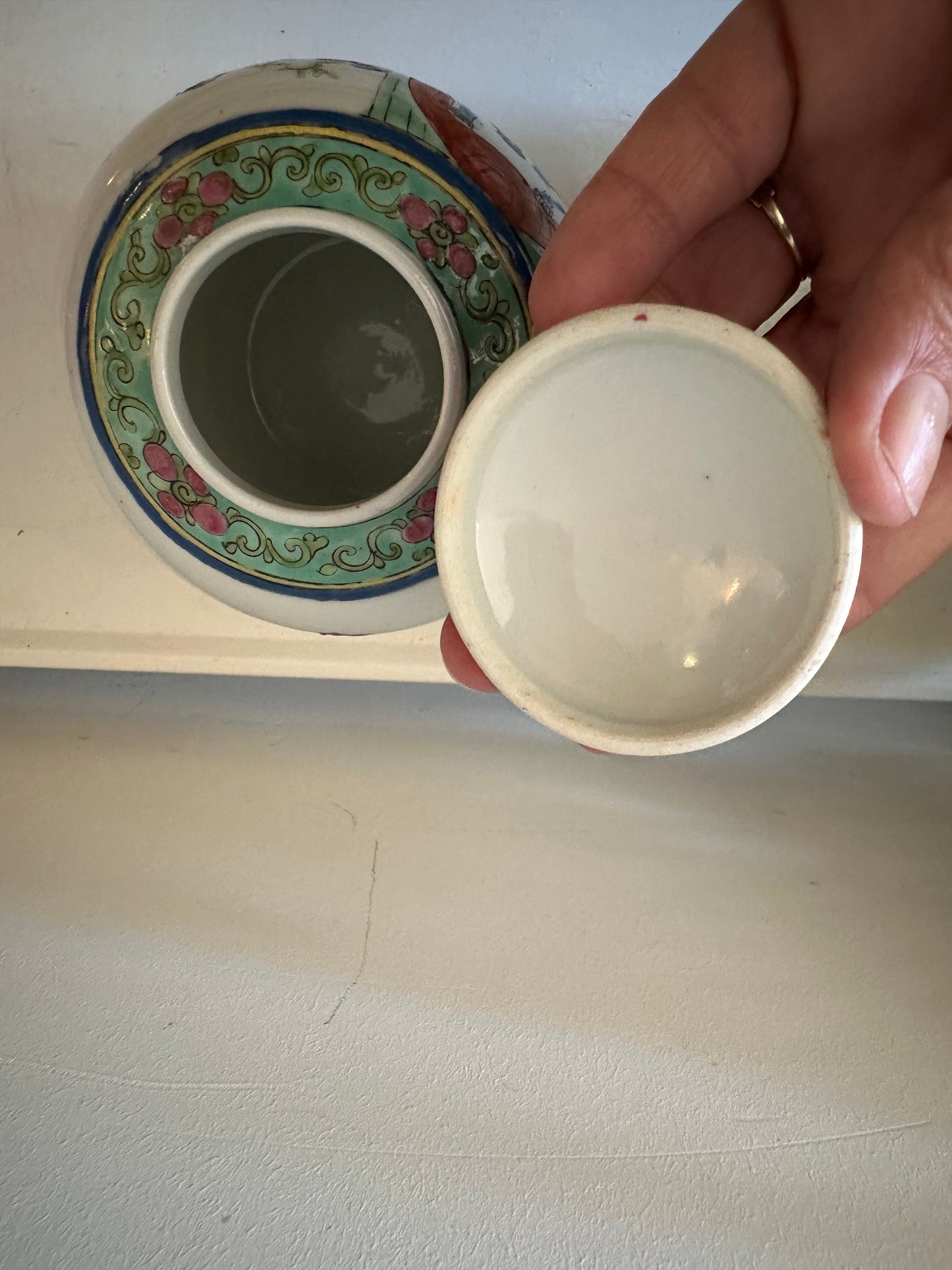 Chinees porseleinen gemberpot