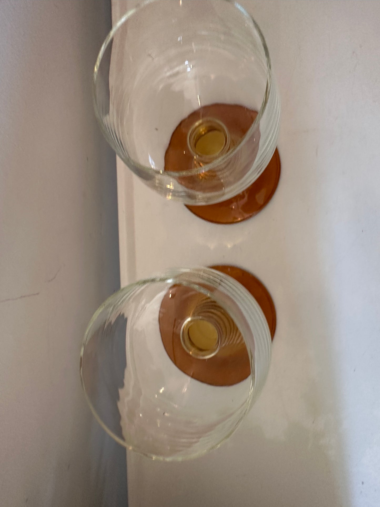 Set van twee Roemer wijnglazen