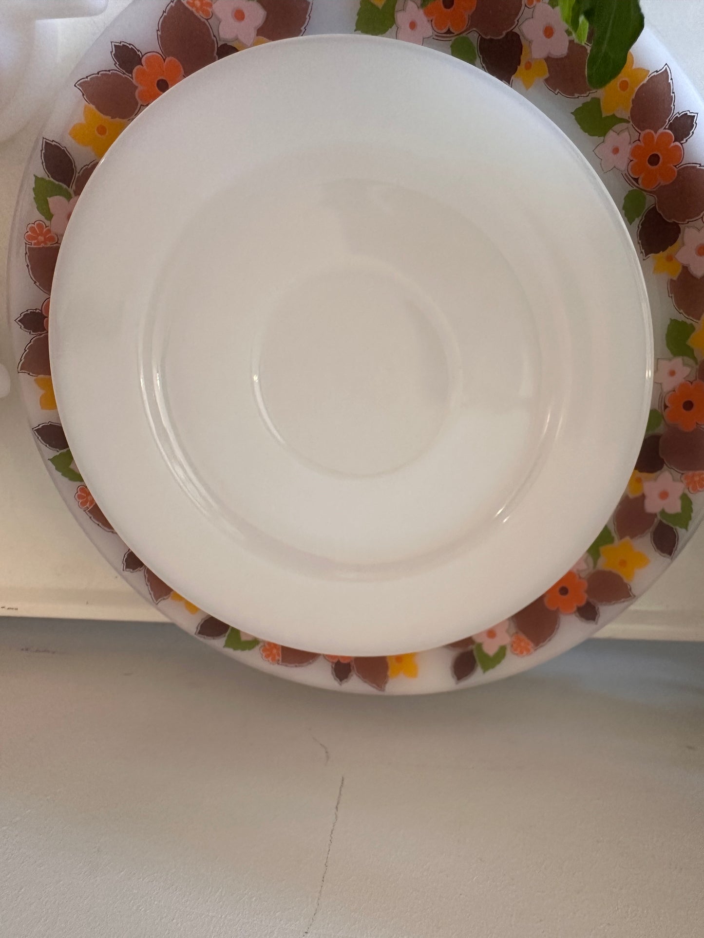 Retro jaren 70 ontbijtset