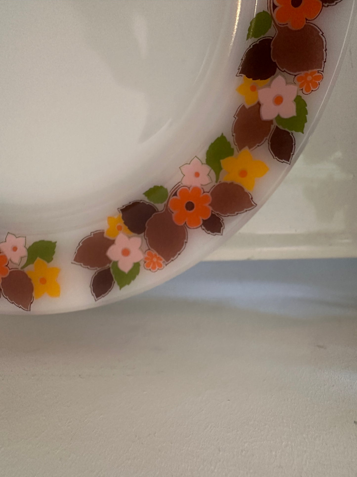 Retro jaren 70 ontbijtset