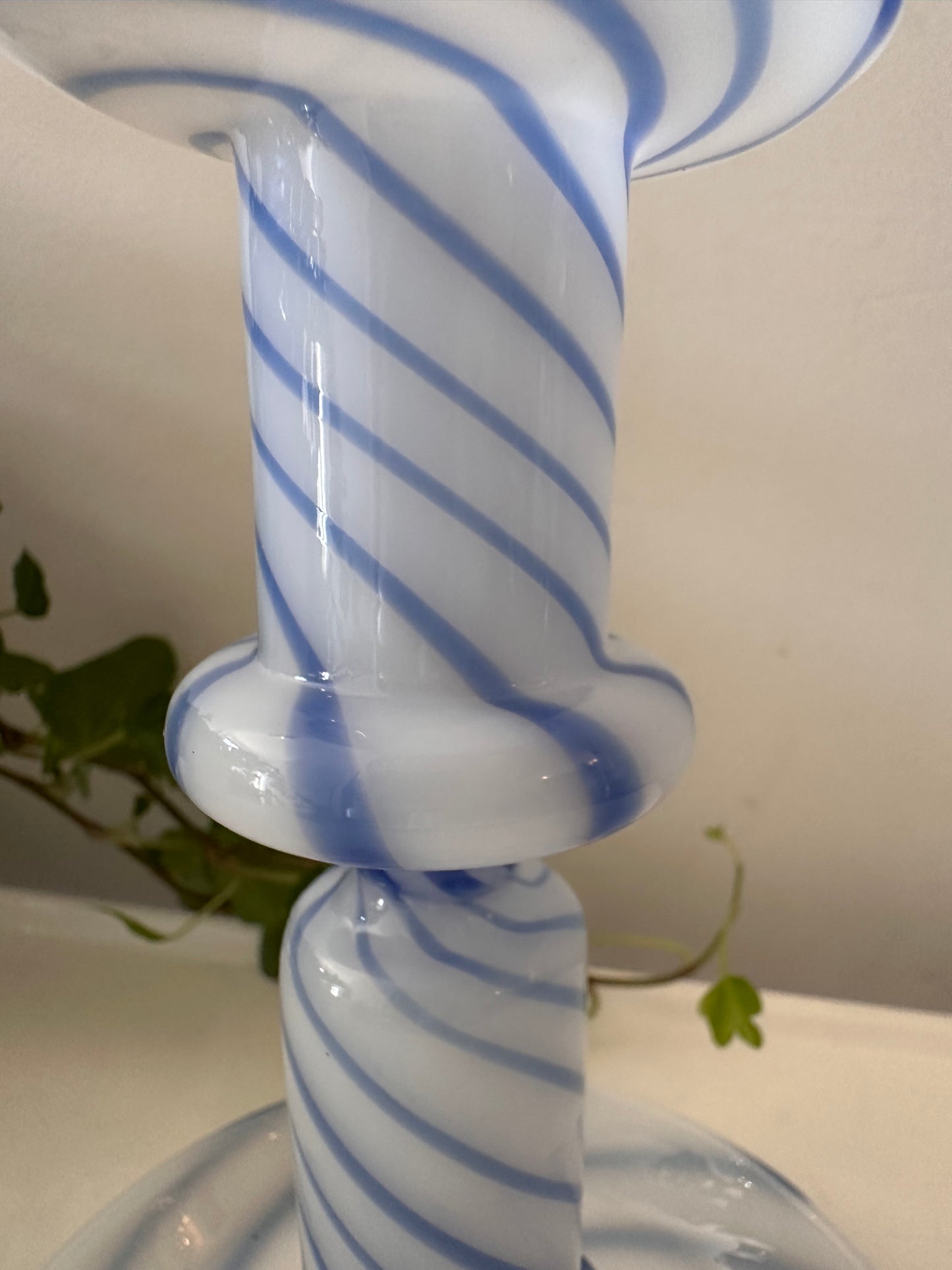 Hay Flare glazen kandelaar