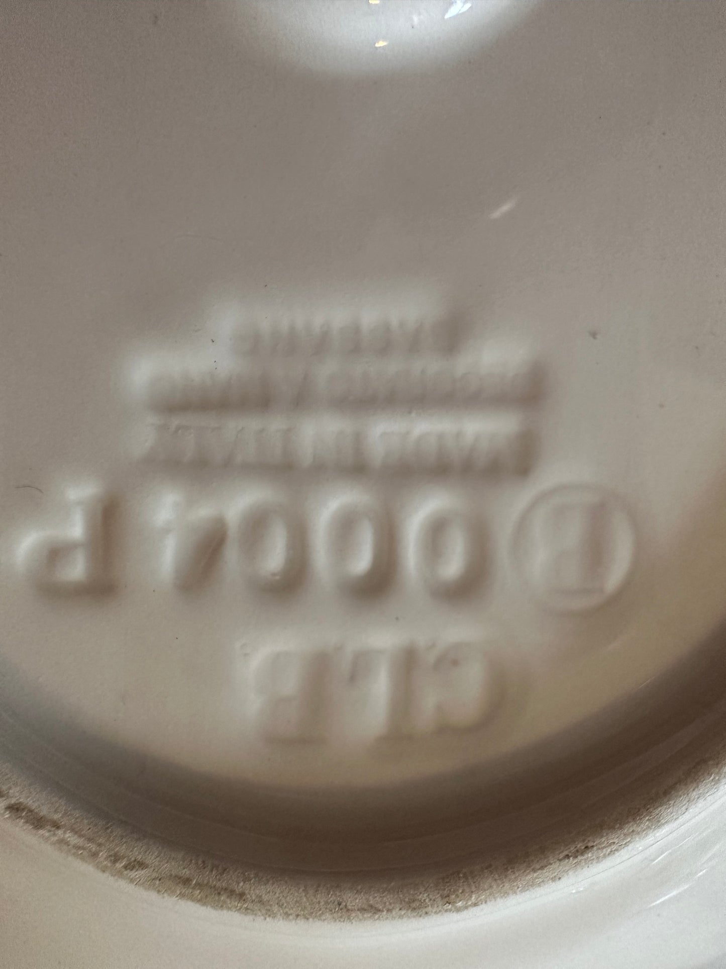 Italiaans porseleinen serveerschaal visschaal jaren 60/70