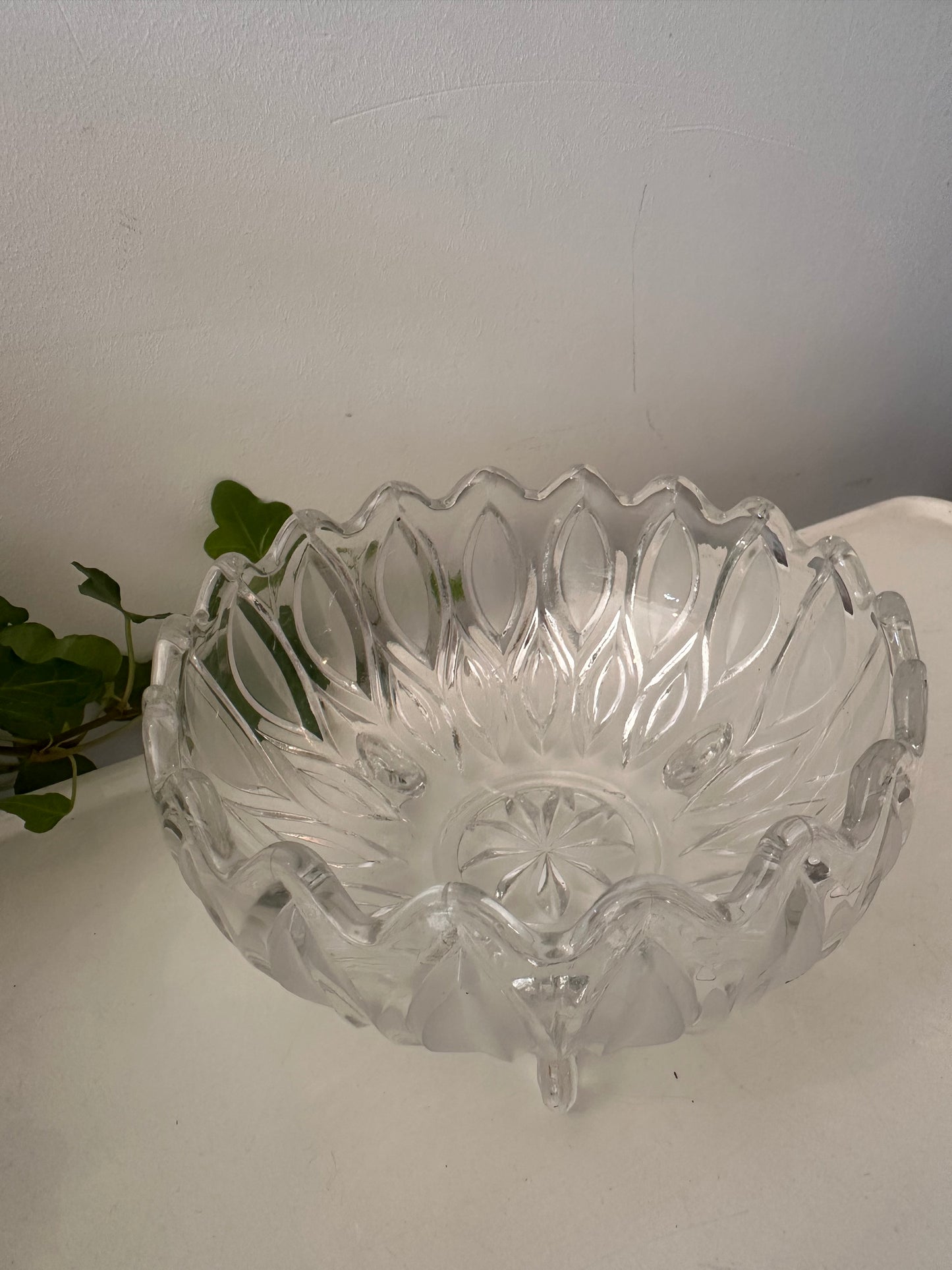 Kristallen bonbonnière jaren 60/70