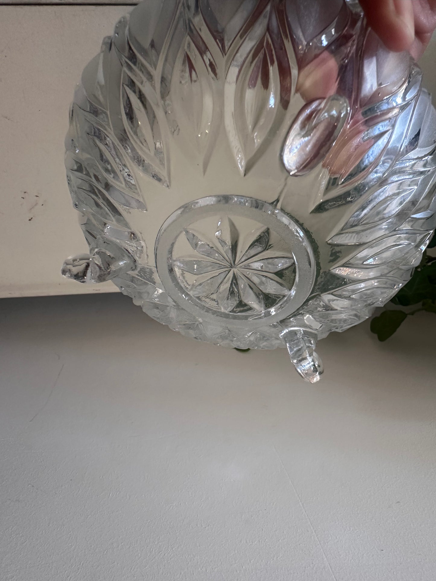 Kristallen bonbonnière jaren 60/70