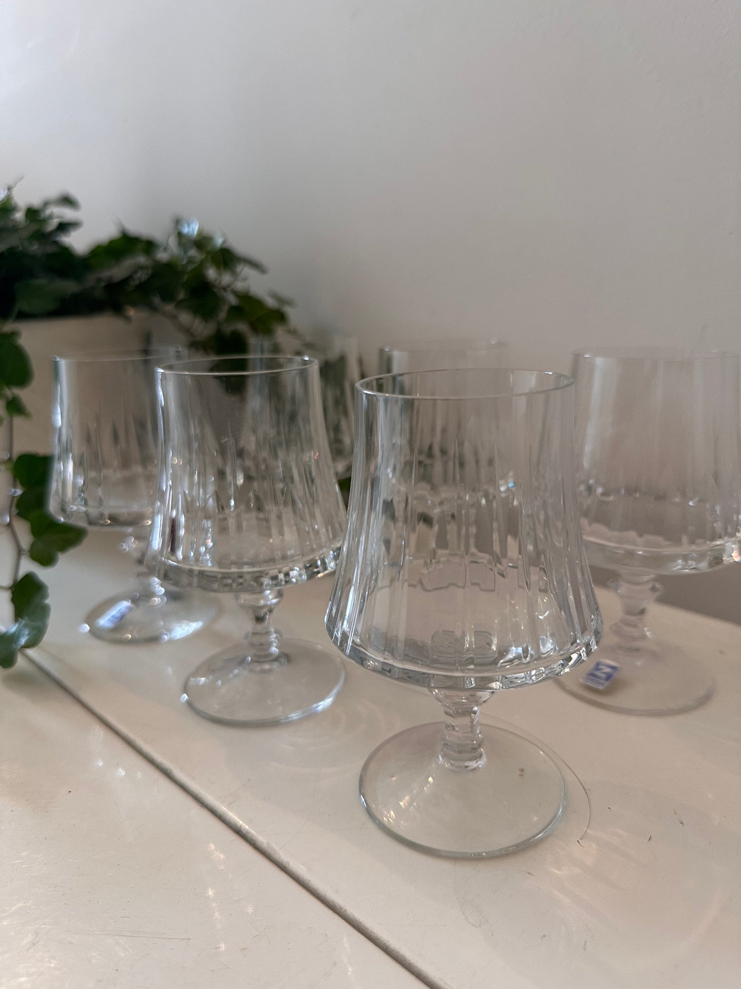 Set van 6 kristallen glazen van Zwiesel