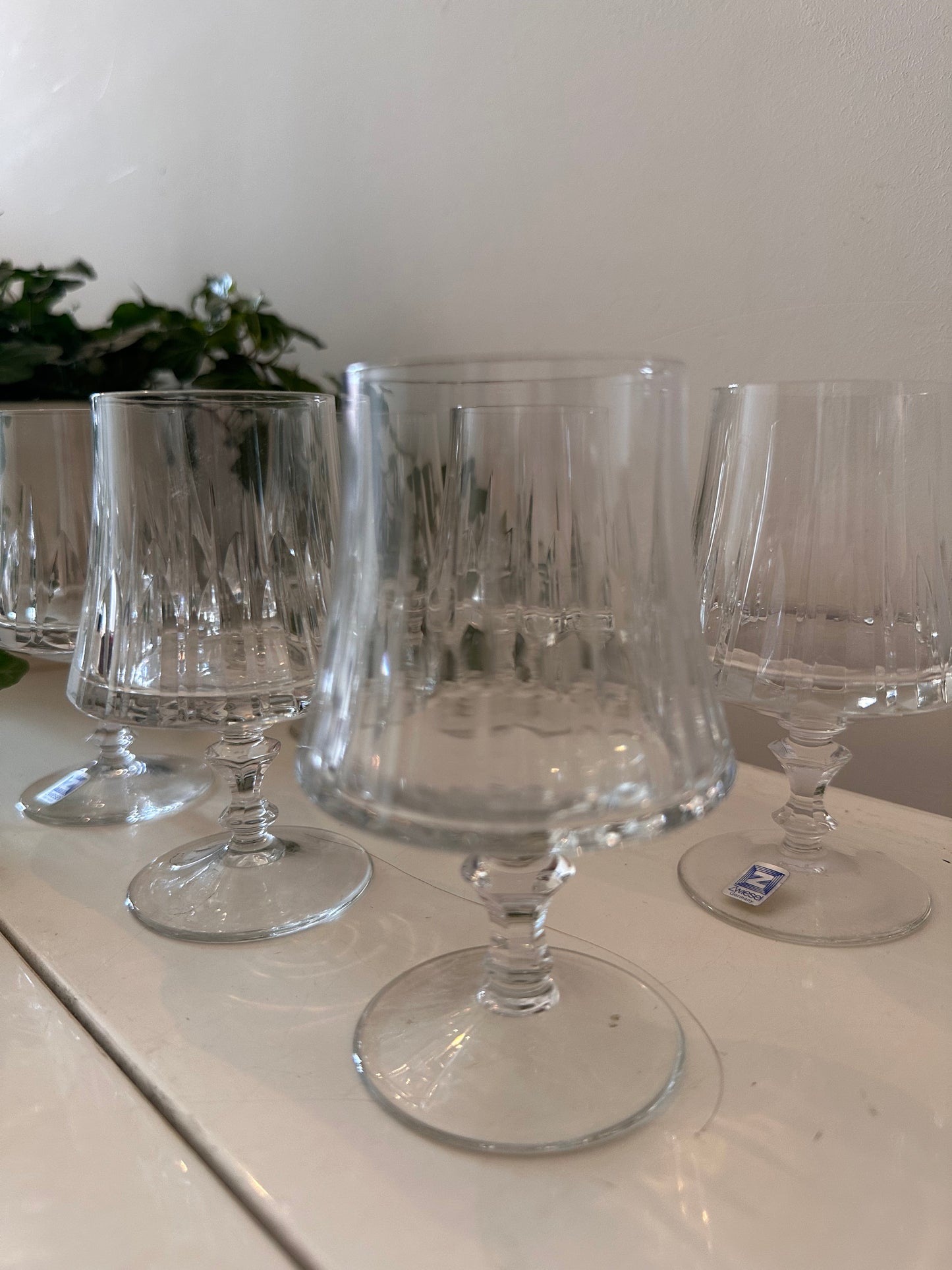 Set van 6 kristallen glazen van Zwiesel