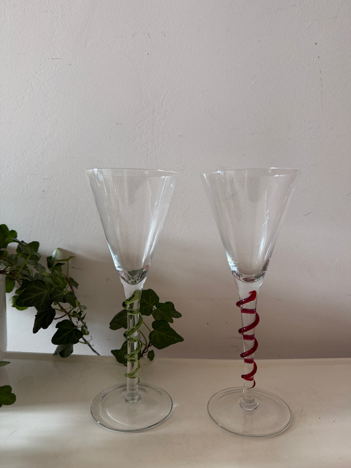 Set van 2 champagne flutes