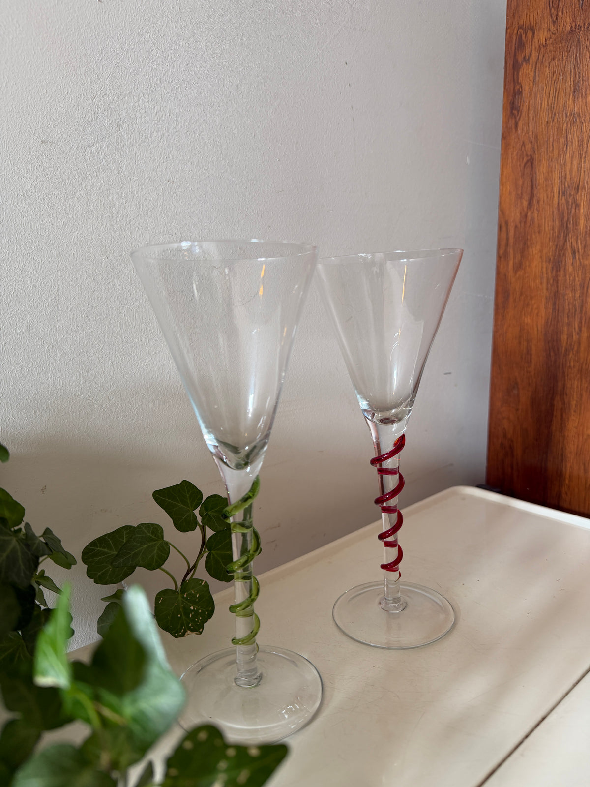 Set van 2 champagne flutes