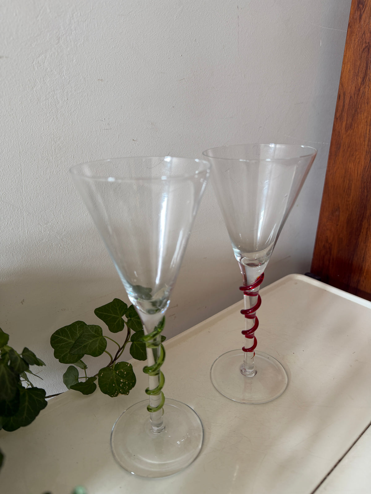 Set van 2 champagne flutes