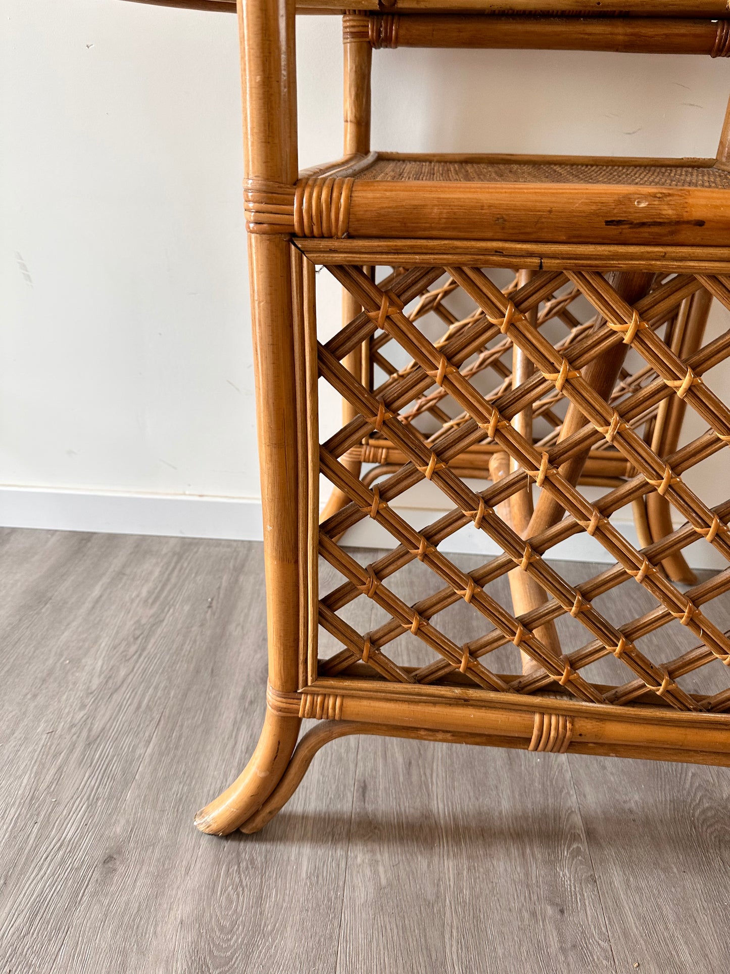 Rotan bijzettafel sidetable