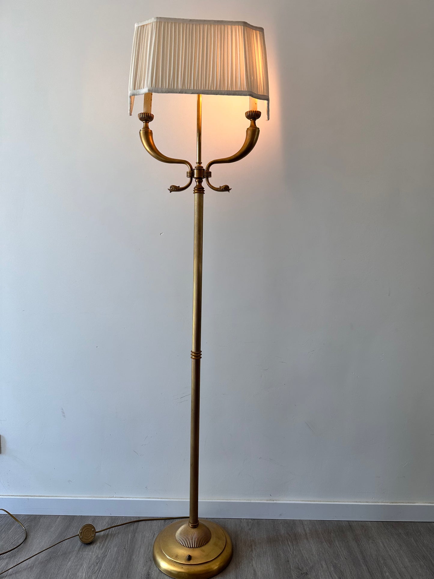 Bouillotte staande lamp vloerlamp