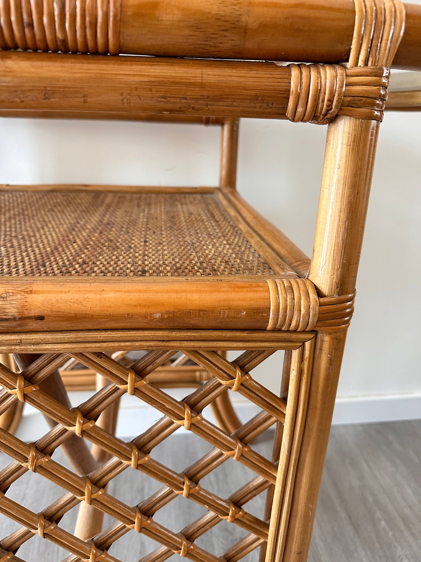 Rotan bijzettafel sidetable