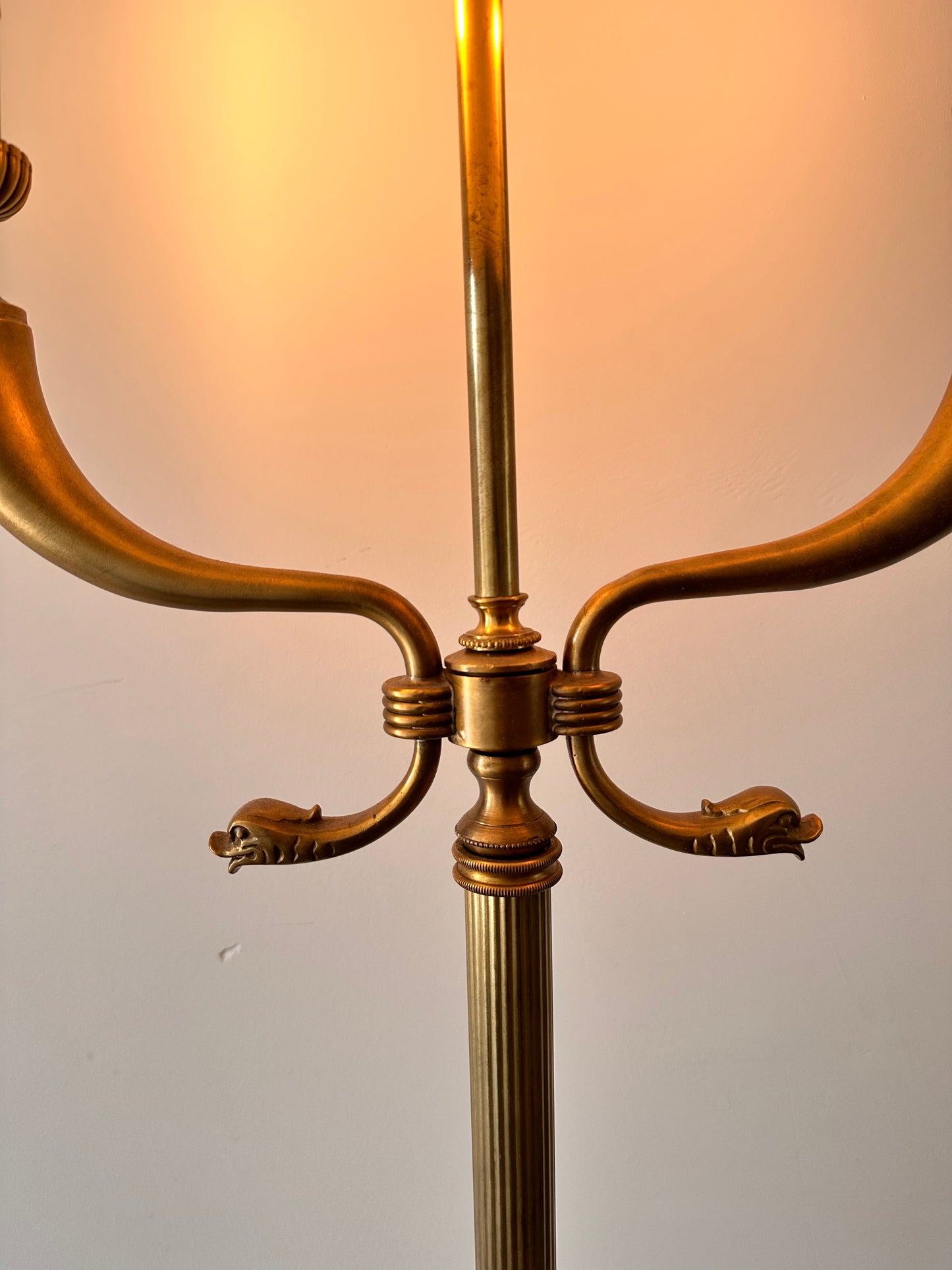 Bouillotte staande lamp vloerlamp