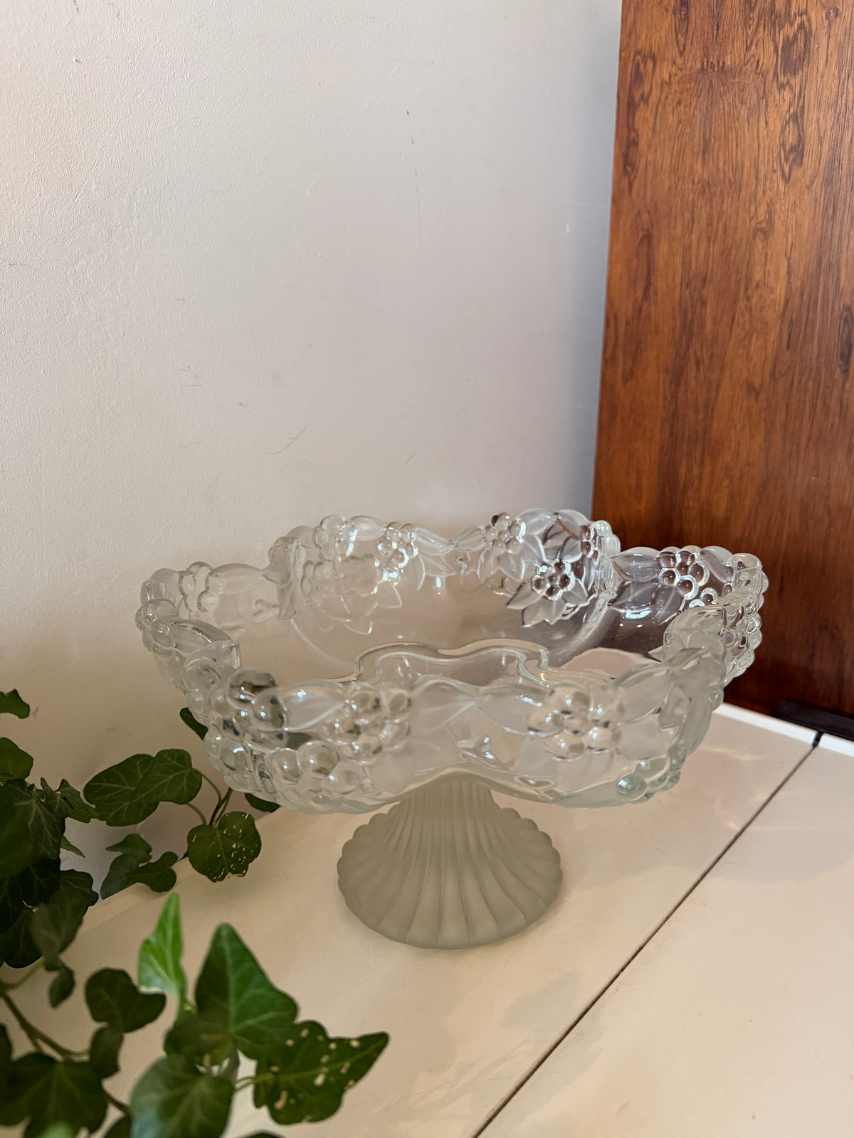 Walther Glas Carmen Satin schaal op voet