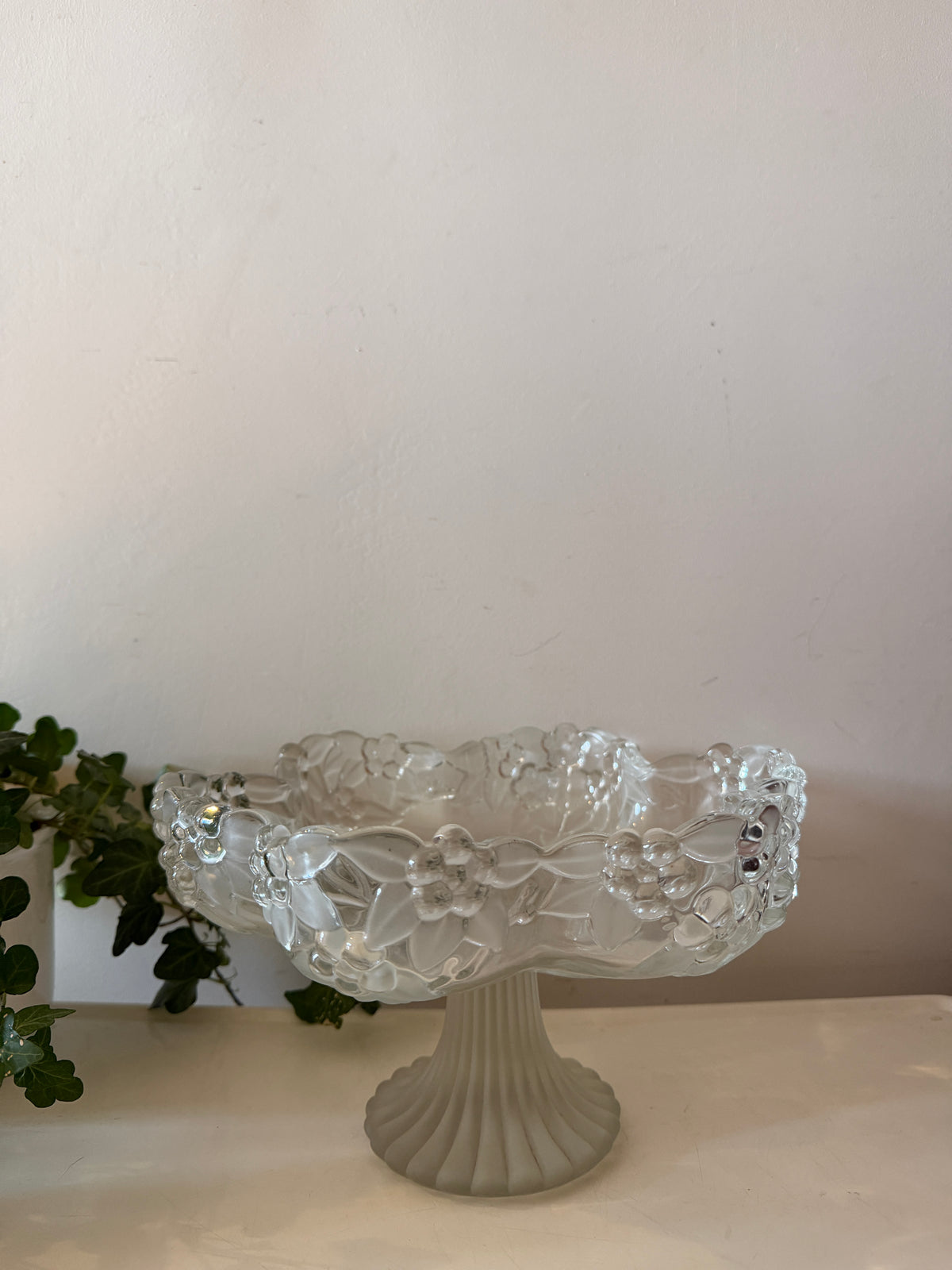Walther Glas Carmen Satin schaal op voet