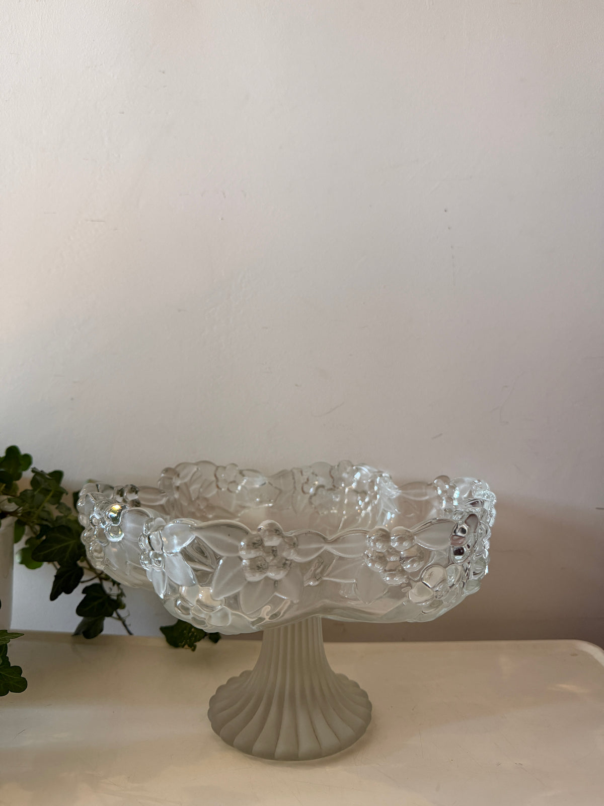 Walther Glas Carmen Satin schaal op voet