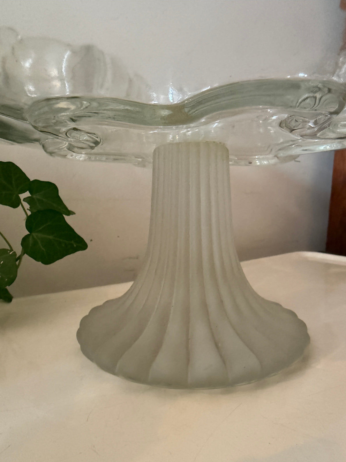 Walther Glas Carmen Satin schaal op voet