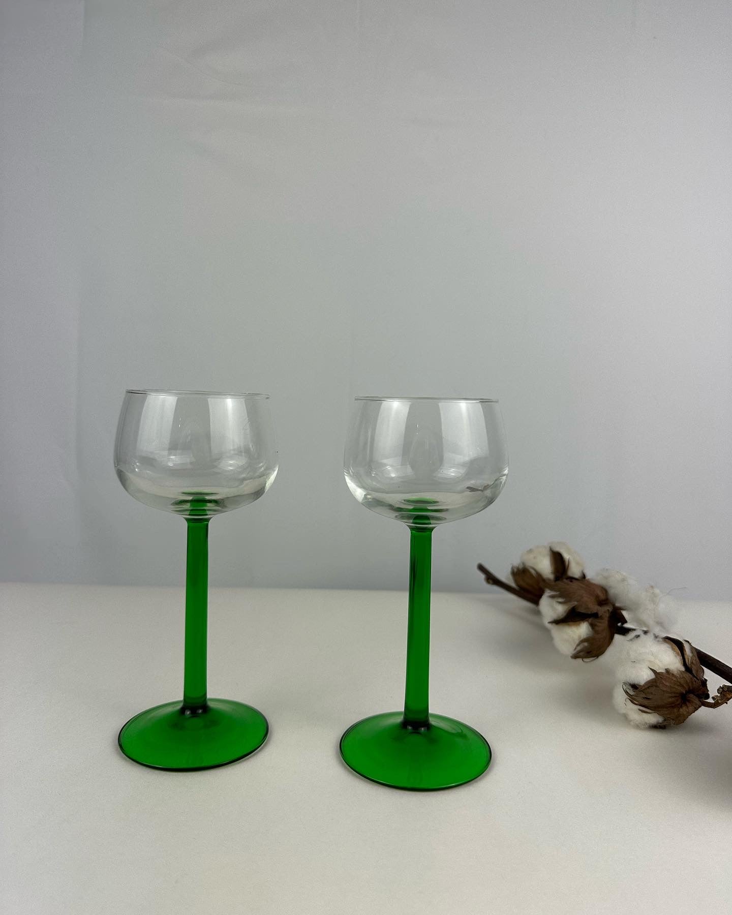 Vintage France Wijnglazen