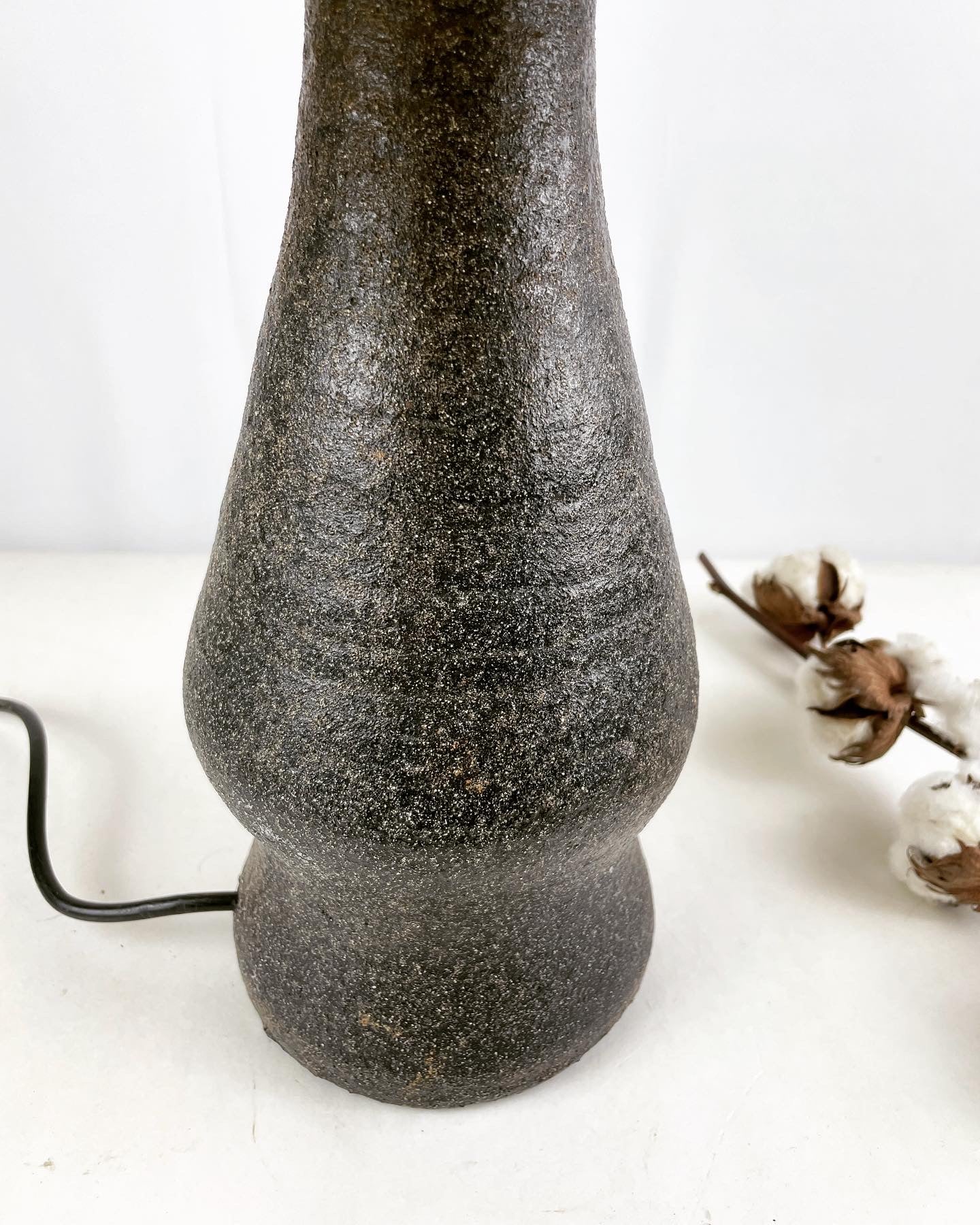 Vintage lamp plissé kap