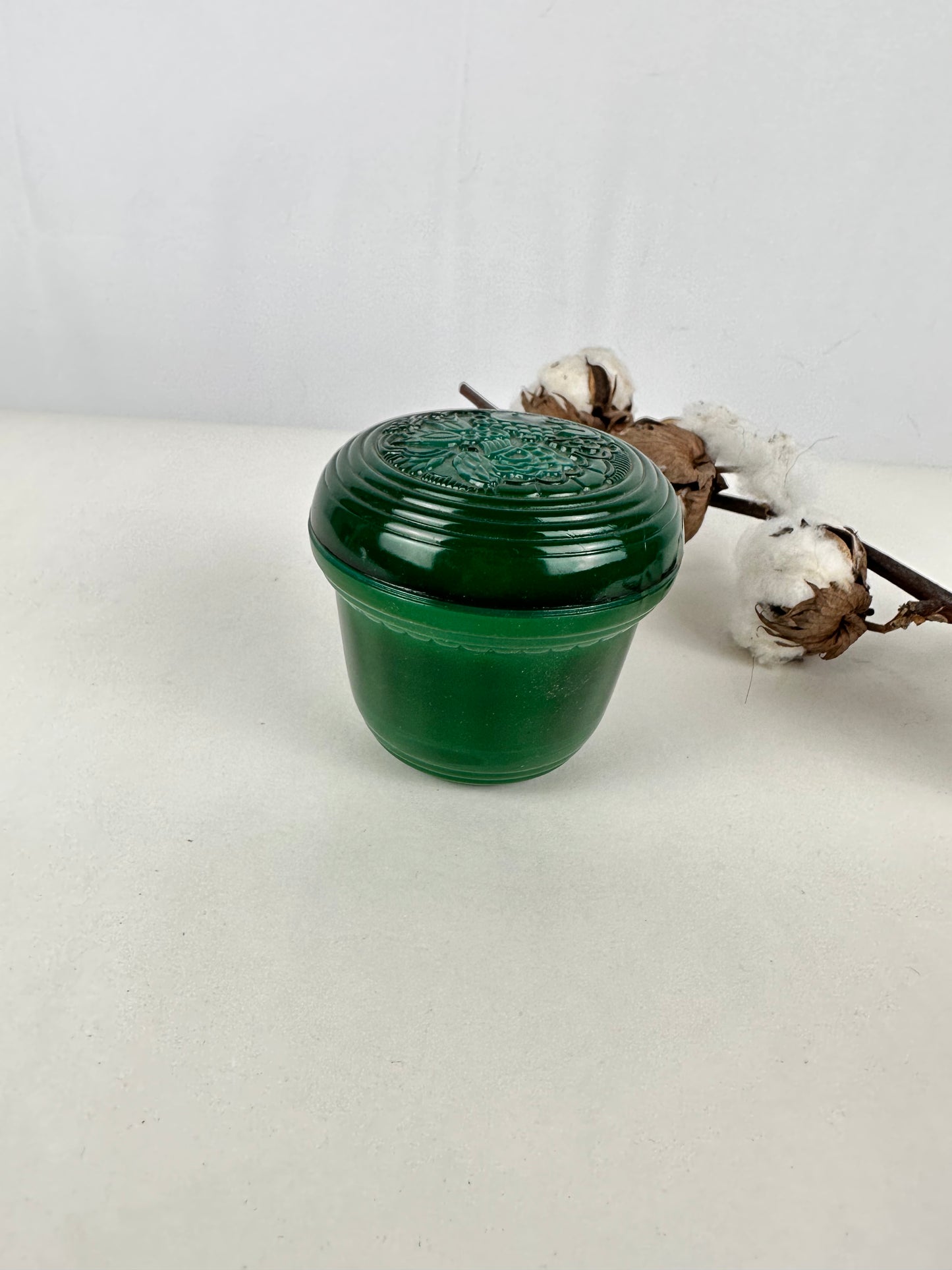 Malachiet doosje met deksel