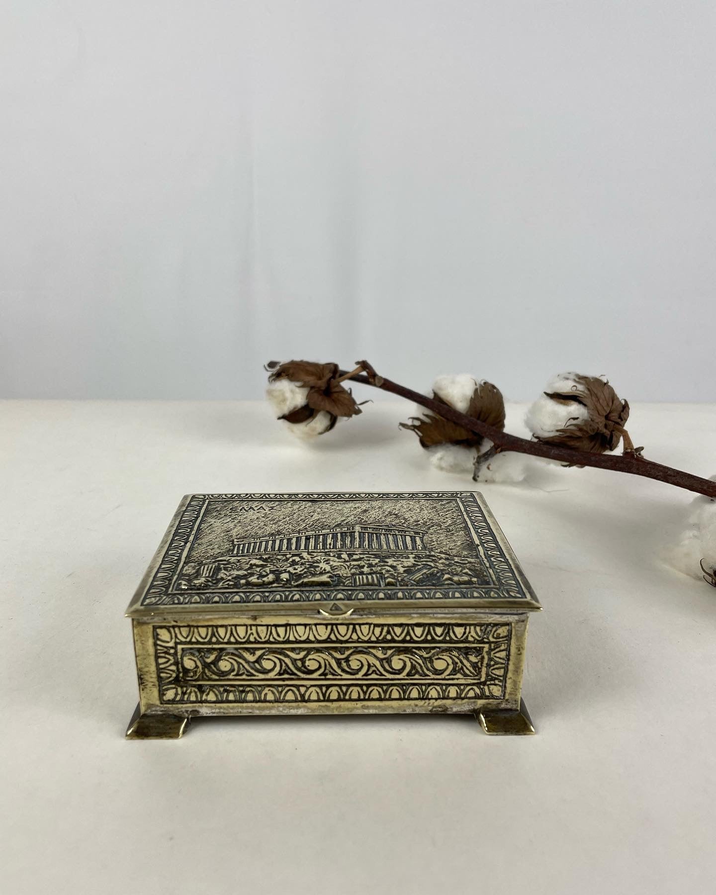 Silverplated doosje vintage