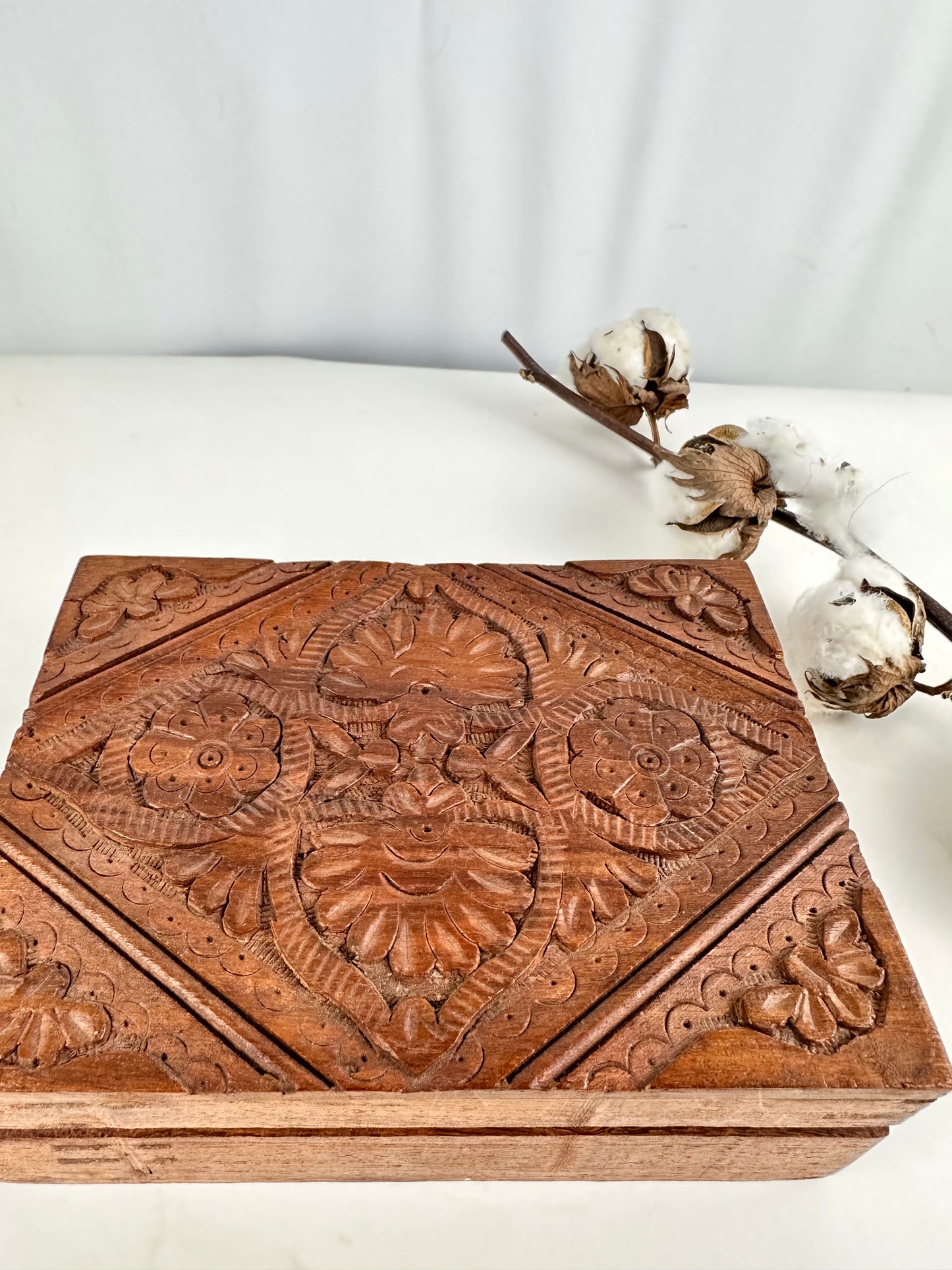 Houten kistje vintage