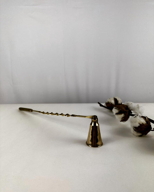 Kaarsendover messing