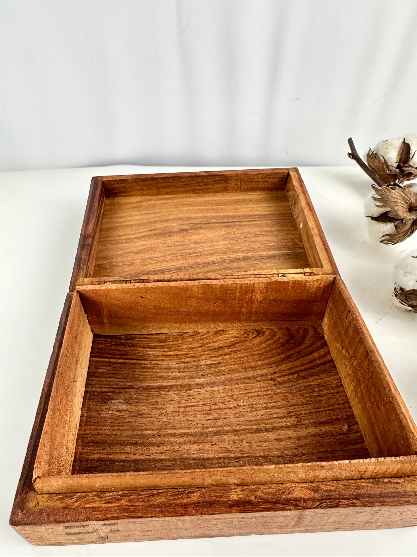 Houten kistje vintage