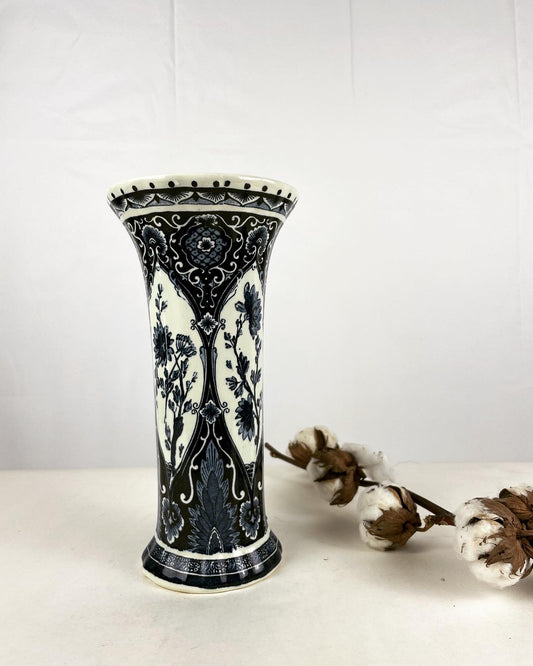 Delfts blauwe trompetvaas