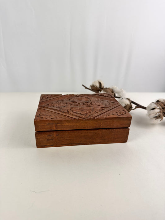 Houten kistje vintage