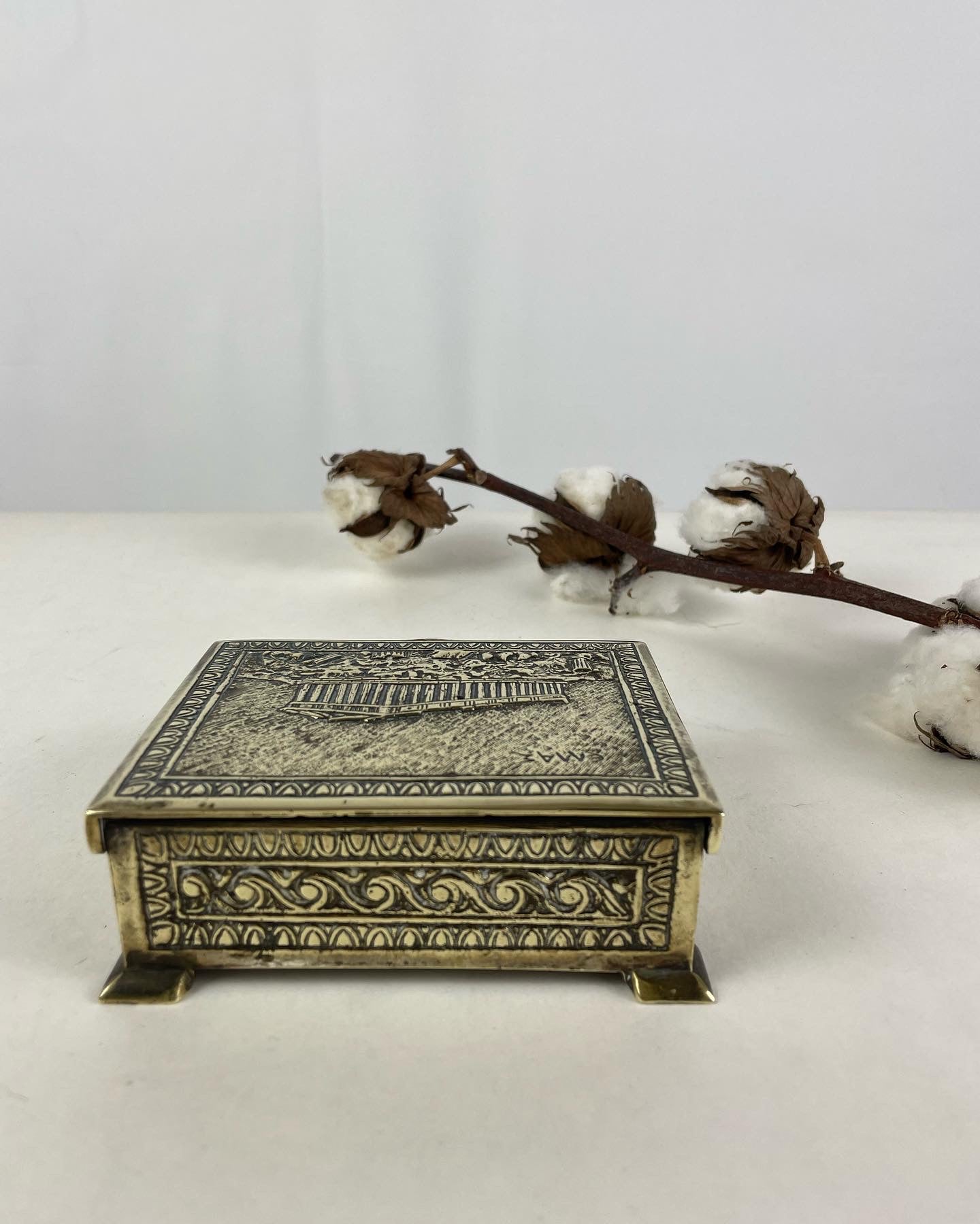 Silverplated doosje vintage