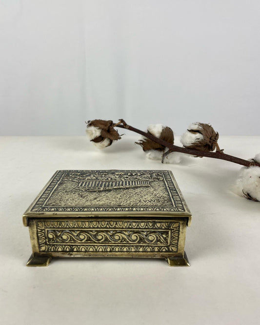 Silverplated doosje vintage