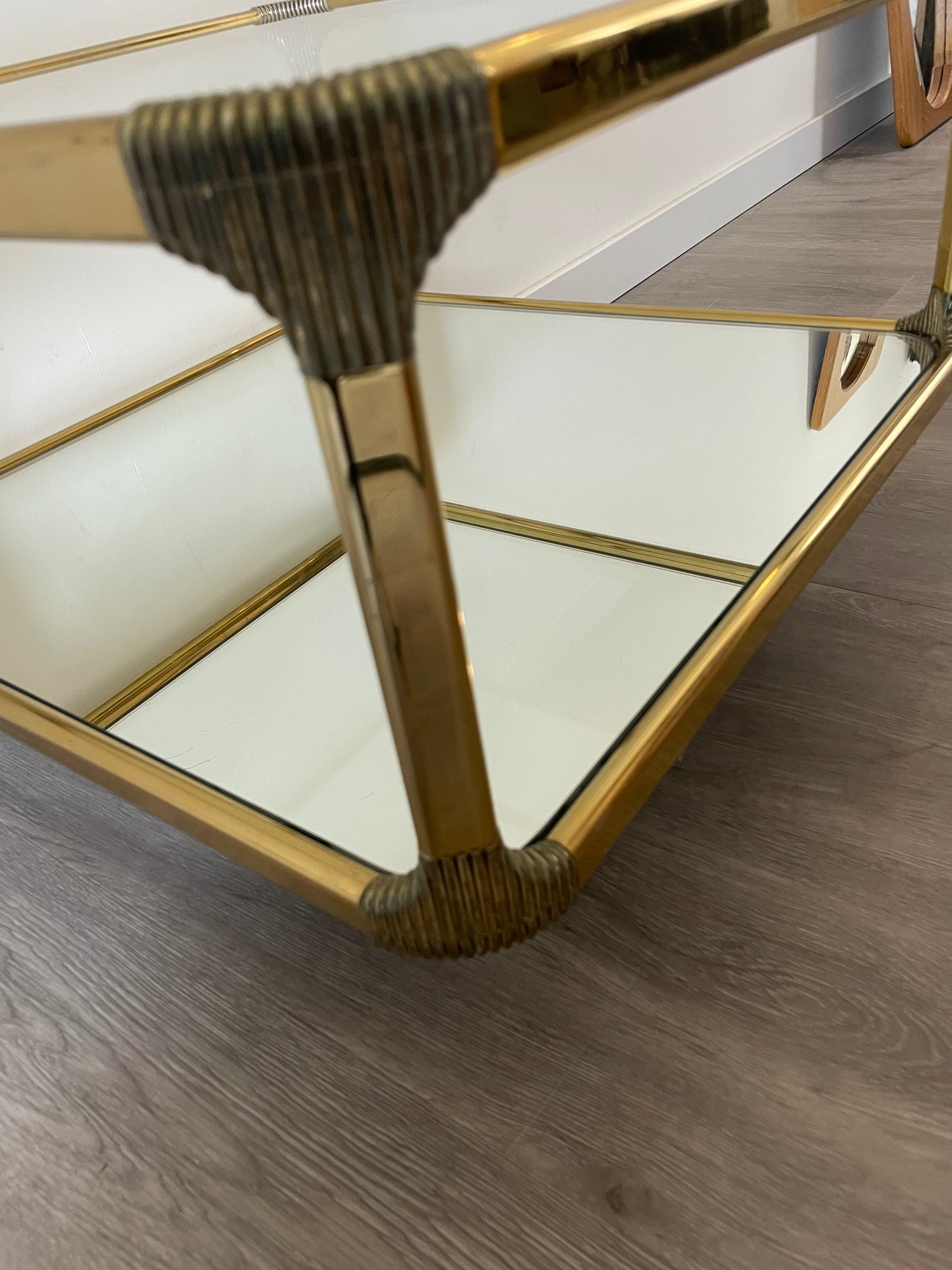 Messing Bijzettafel Salontafel