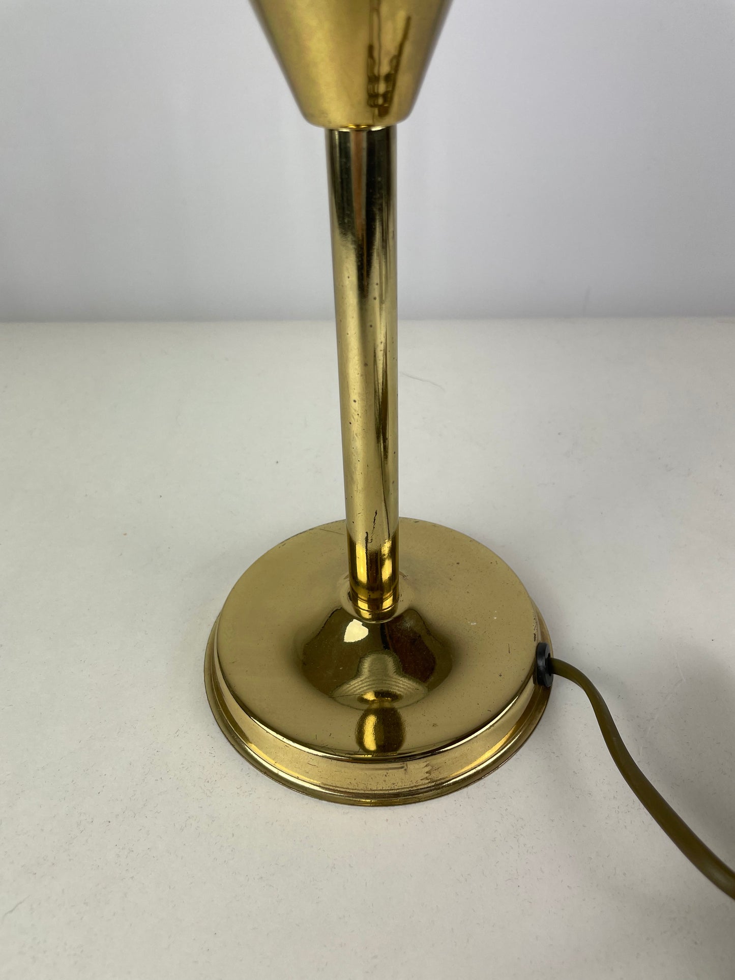 Vintage messing tafellamp