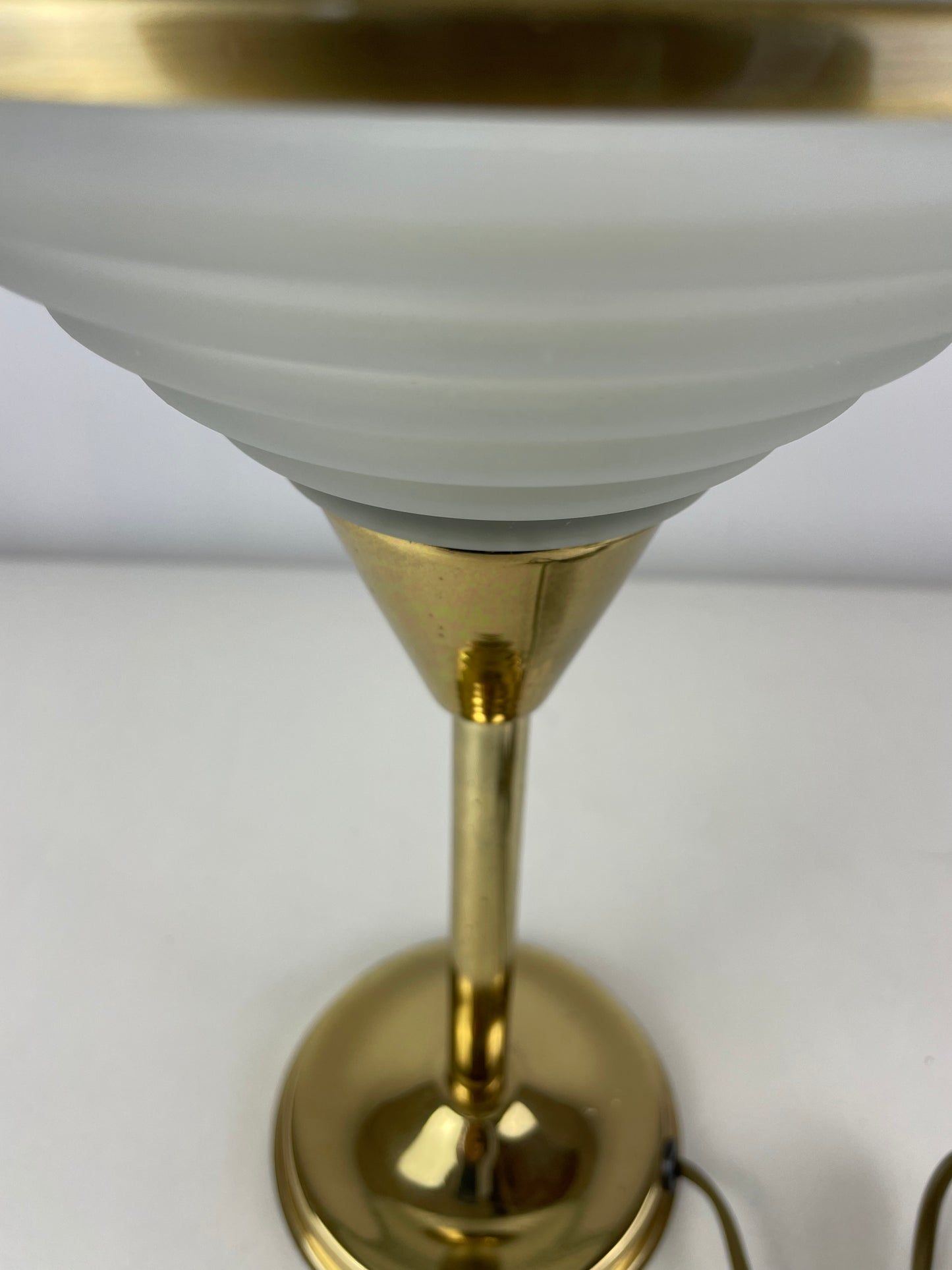 Vintage messing tafellamp