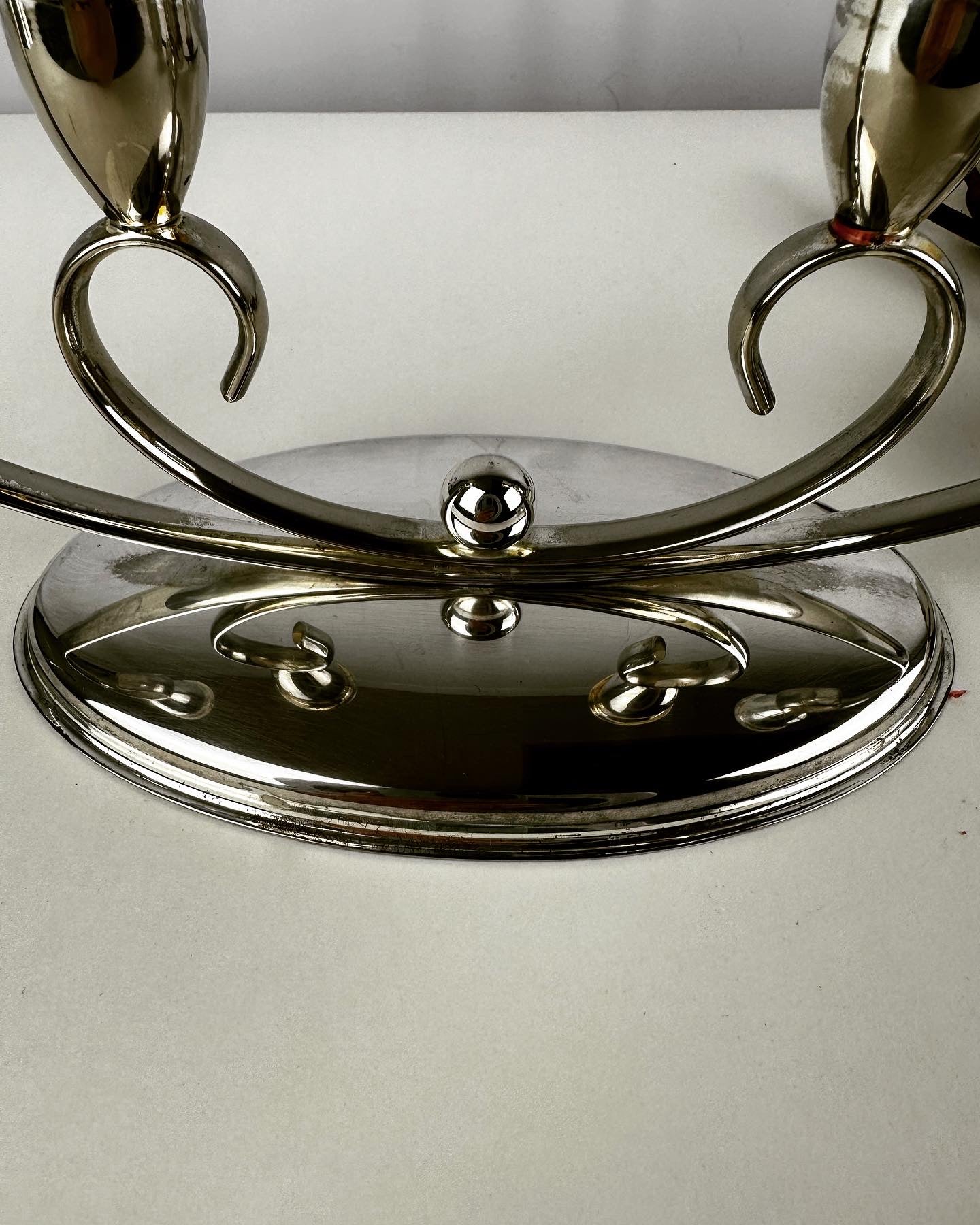 Vintage Silverplated kandelaar